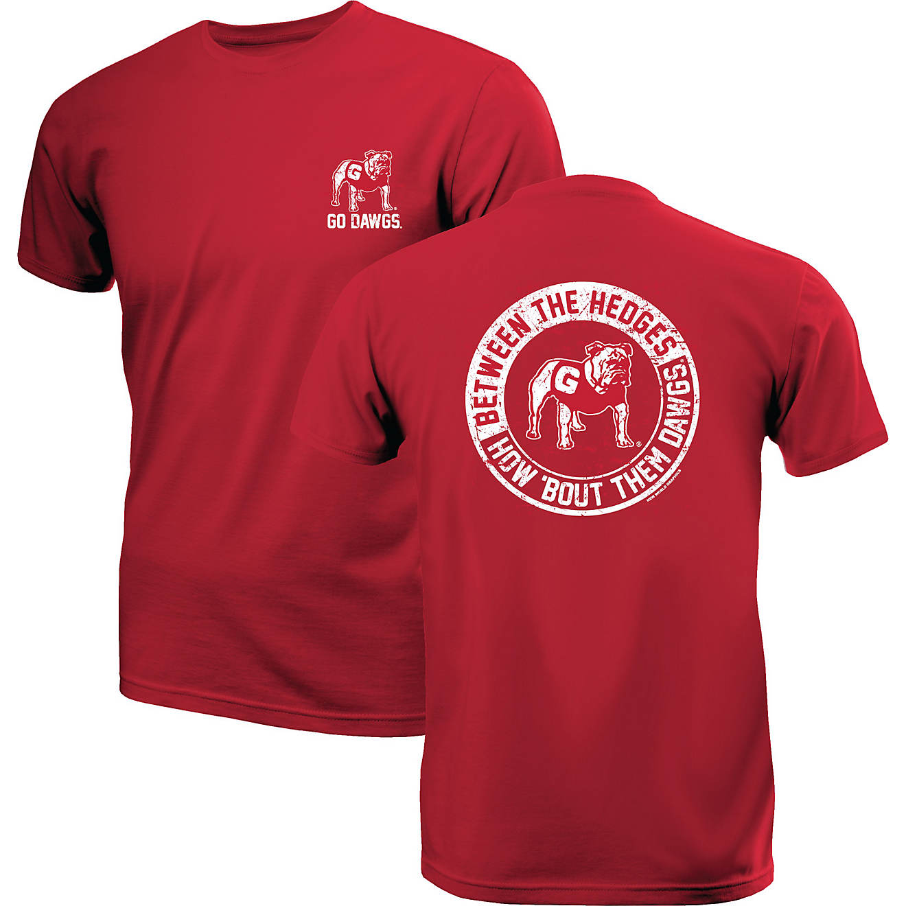 New World Graphics Boys' University of Georgia Team Silhouette T-shirt                                                           - view number 1