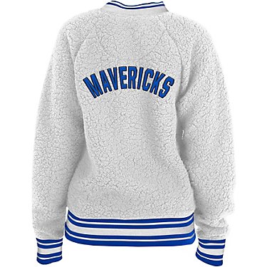New Era Women's Dallas Mavericks Full-Zip Sherpa Jacket