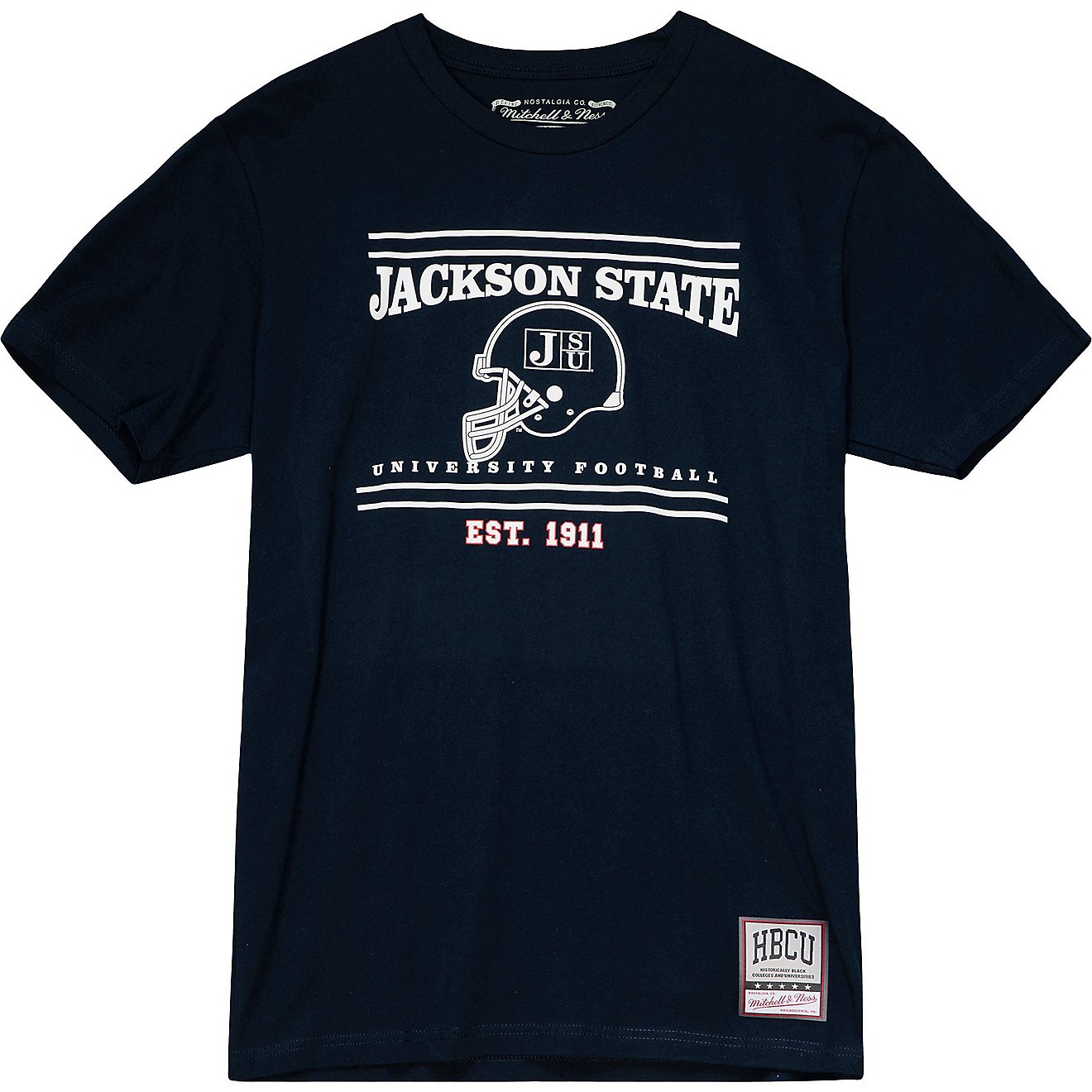 Mitchell & Ness Men's Jackson State University Football T-shirt                                                                  - view number 1