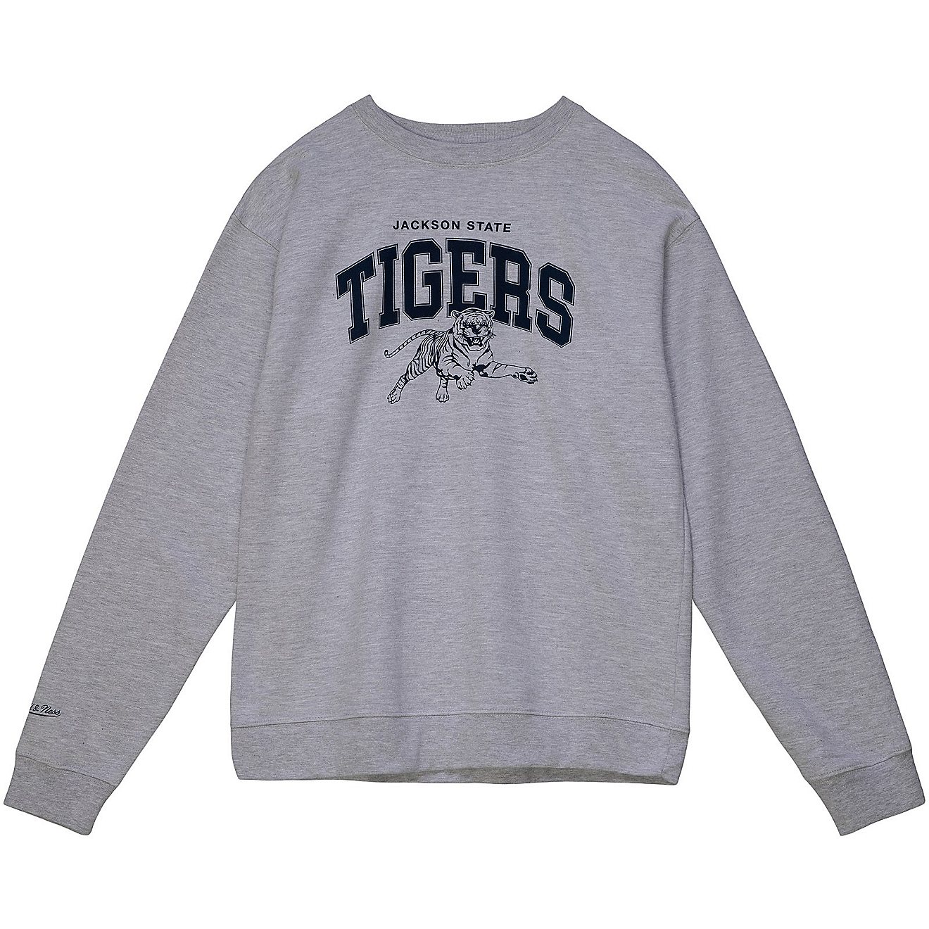 Mitchell & Ness Men's Jackson State University Classic Crew Neck Long Sleeve T-shirt                                             - view number 1