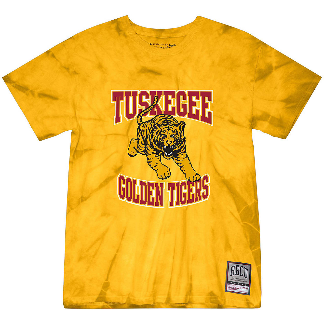 Mitchell & Ness Men's Tuskegee University Verbiage Short Sleeve T-shirt                                                          - view number 1
