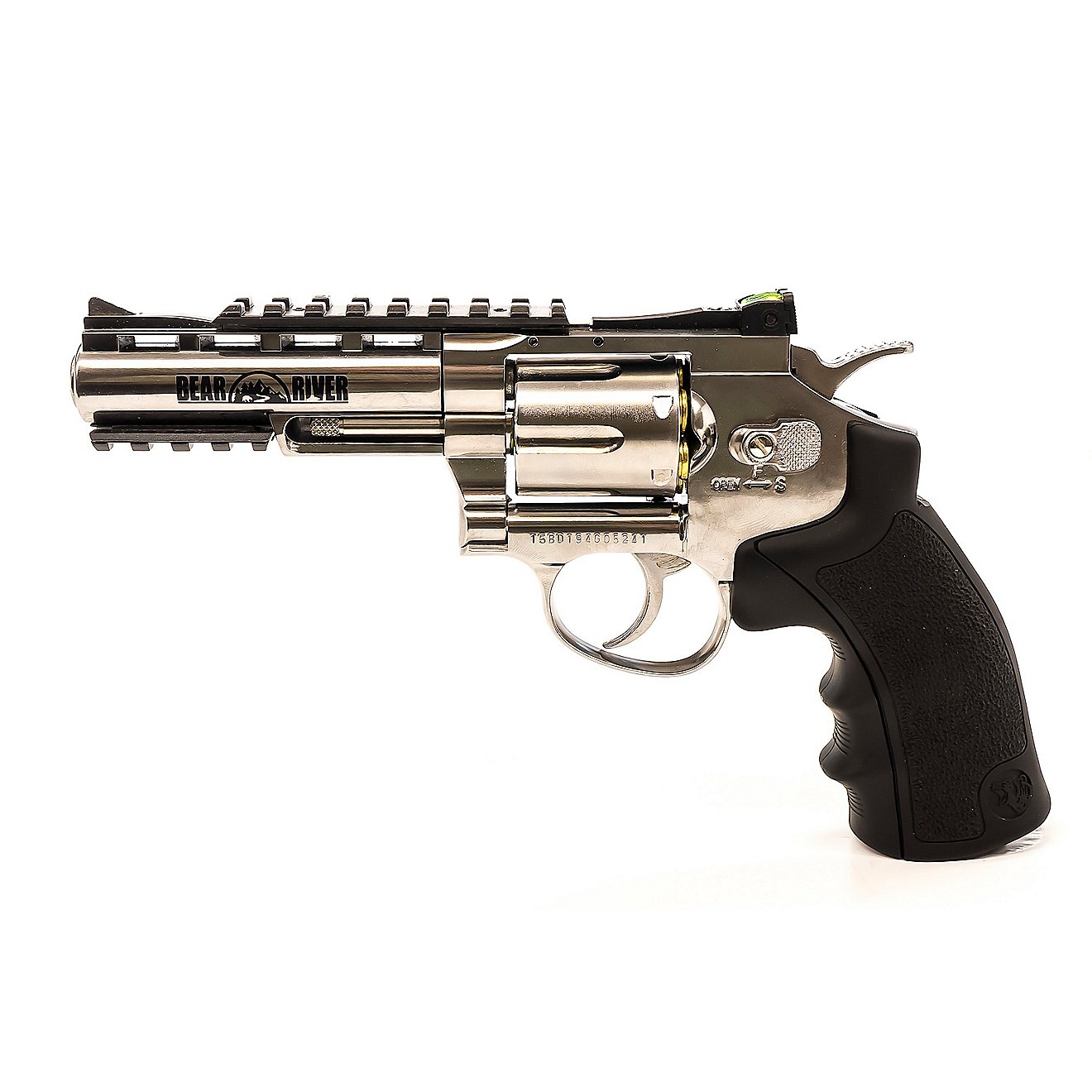 Barra Airguns Exterminator 4 in Nickel BB Revolver                                                                               - view number 2