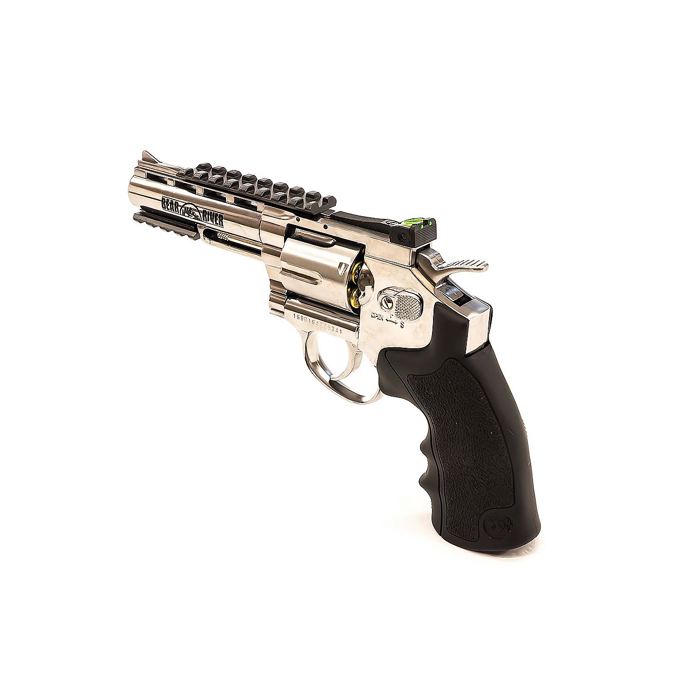 Barra Airguns Exterminator 4 in Nickel BB Revolver                                                                               - view number 4