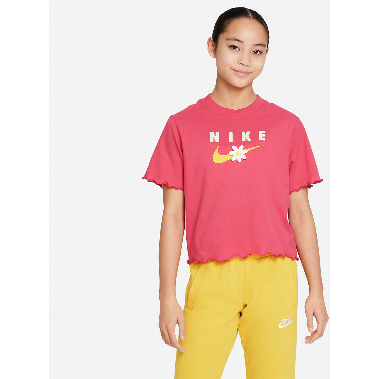 Nike Girls' Energy Frilly T-shirt                                                                                                - view number 1