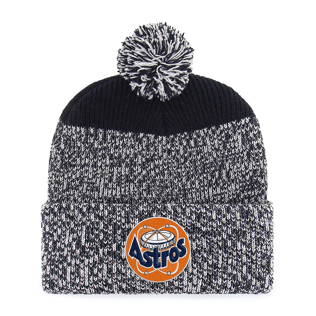 '47 Adults' Houston Astros Static Coop Cuff Knit Hat                                                                             - view number 1