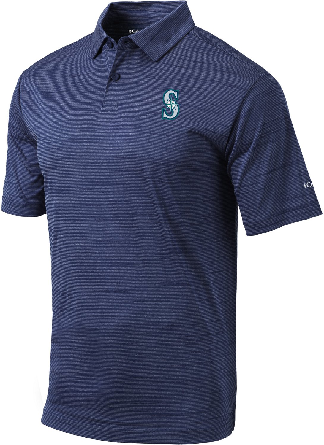Columbia Sportswear Men’s Seattle Mariners Set Polo Shirt Academy