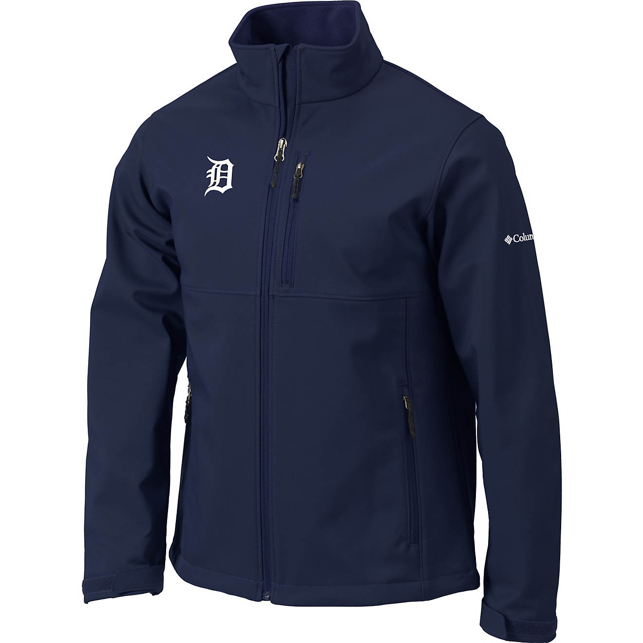 Columbia Sportswear Men's Detroit Tigers PFG Ascender Softshell Jacket                                                           - view number 1