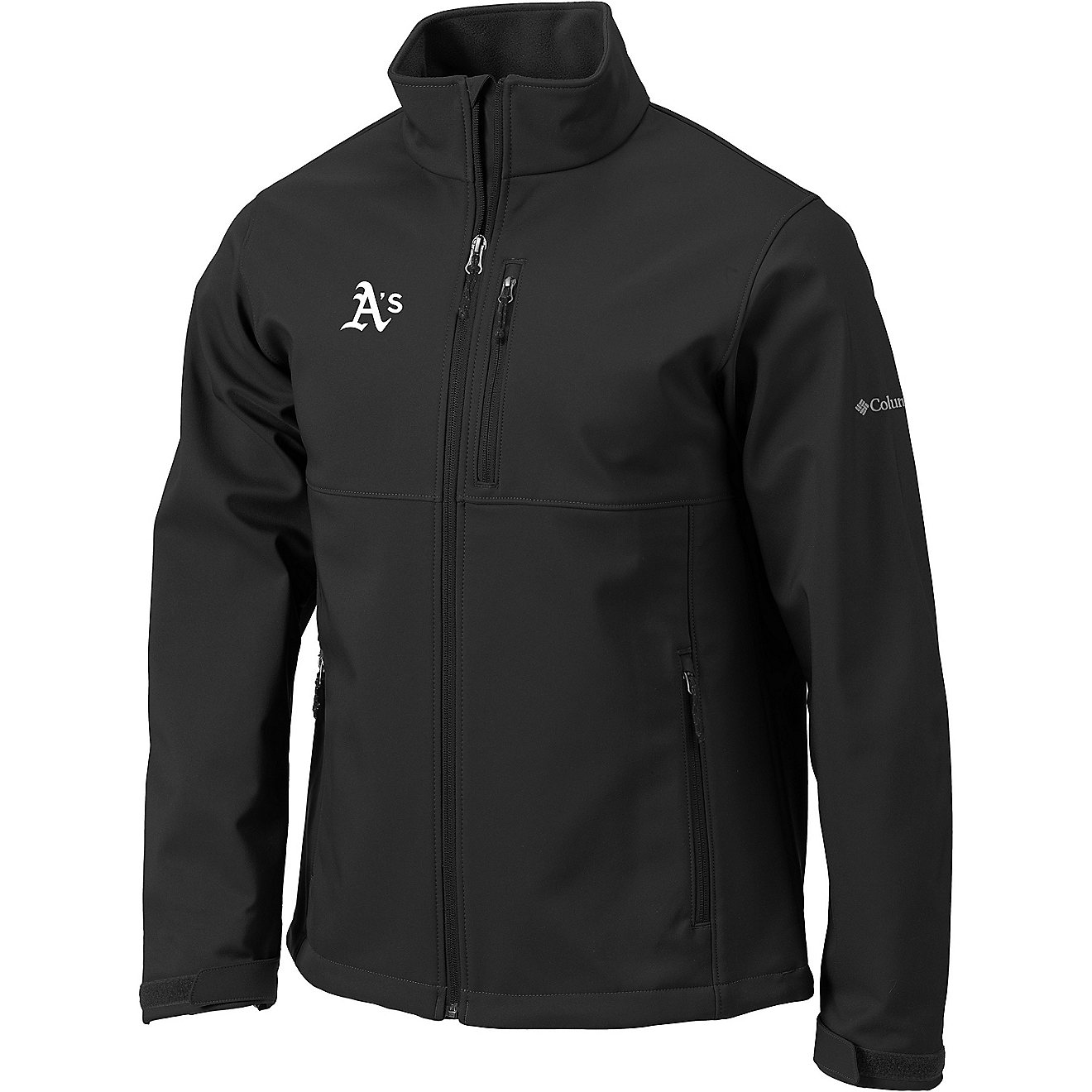 Columbia Sportswear Men's Oakland Athletics PFG Ascender Softshell Jacket                                                        - view number 1