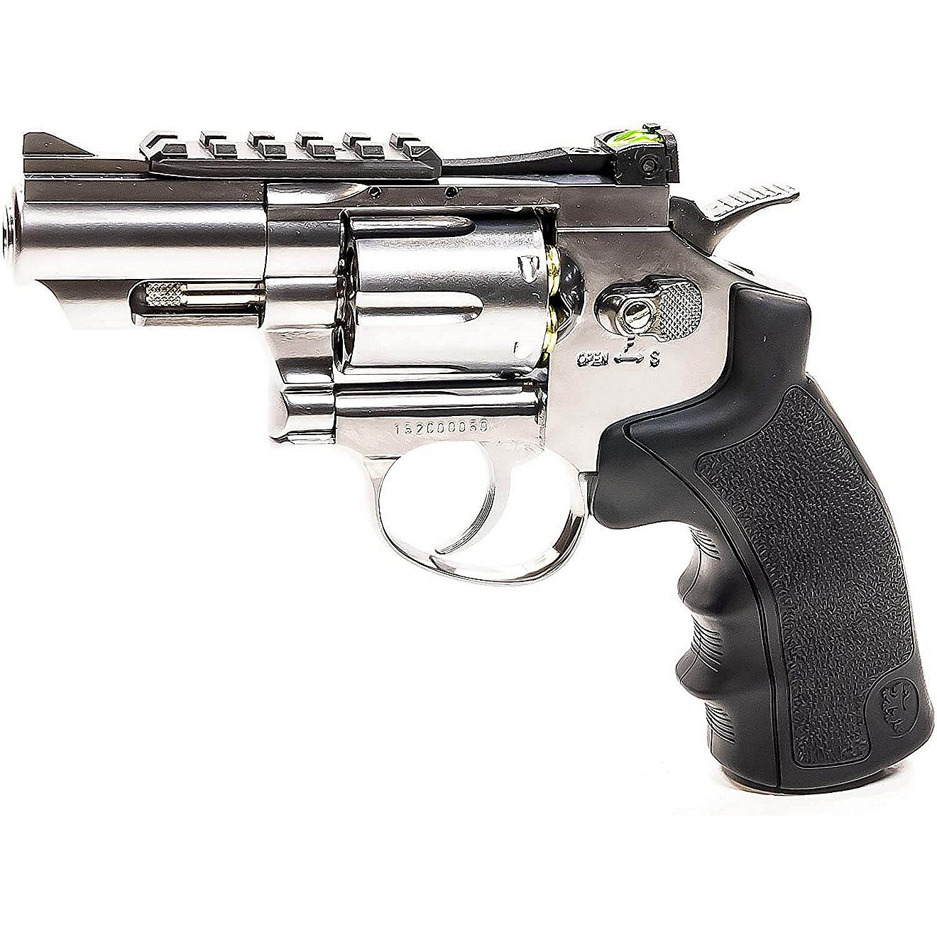 Barra Airguns Black Ops 357 2.5 in Nickel BB Revolver                                                                            - view number 1