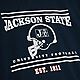 Mitchell & Ness Men's Jackson State University Football T-shirt                                                                  - view number 3 image