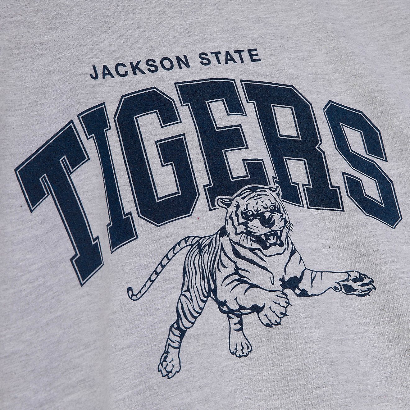 Mitchell & Ness Men's Jackson State University Classic Crew Neck Long Sleeve T-shirt                                             - view number 3