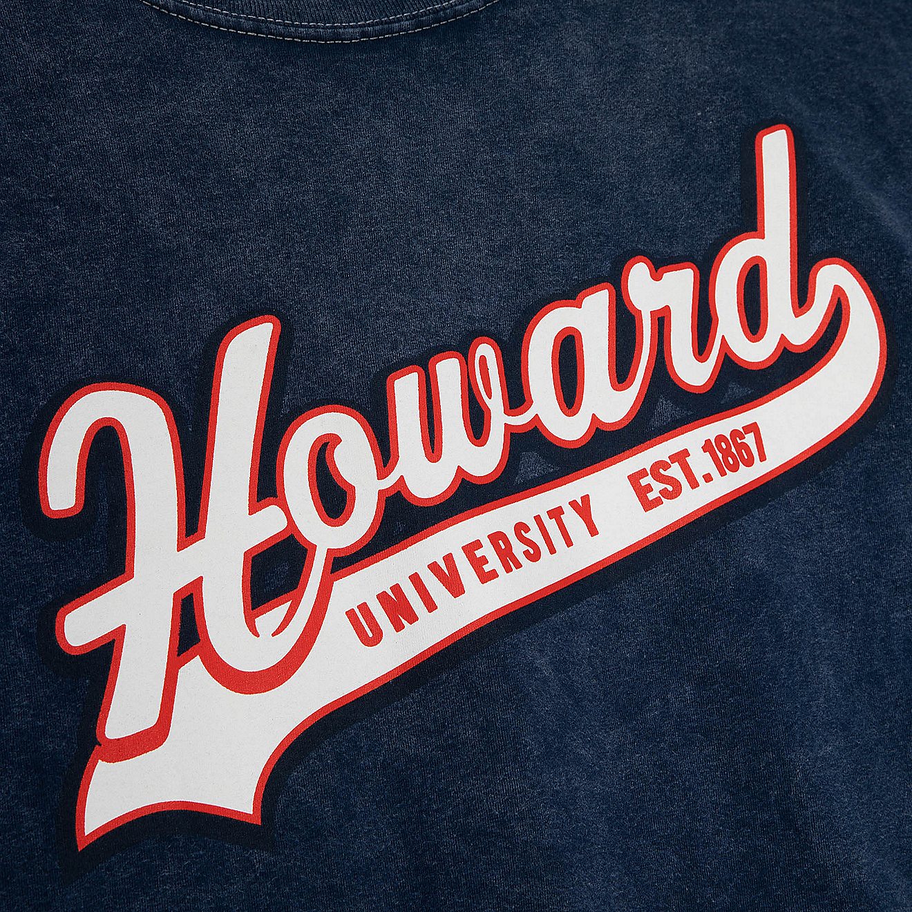 Mitchell & Ness Men's Howard University Tailsweep Tie Dye T-shirt                                                                - view number 3