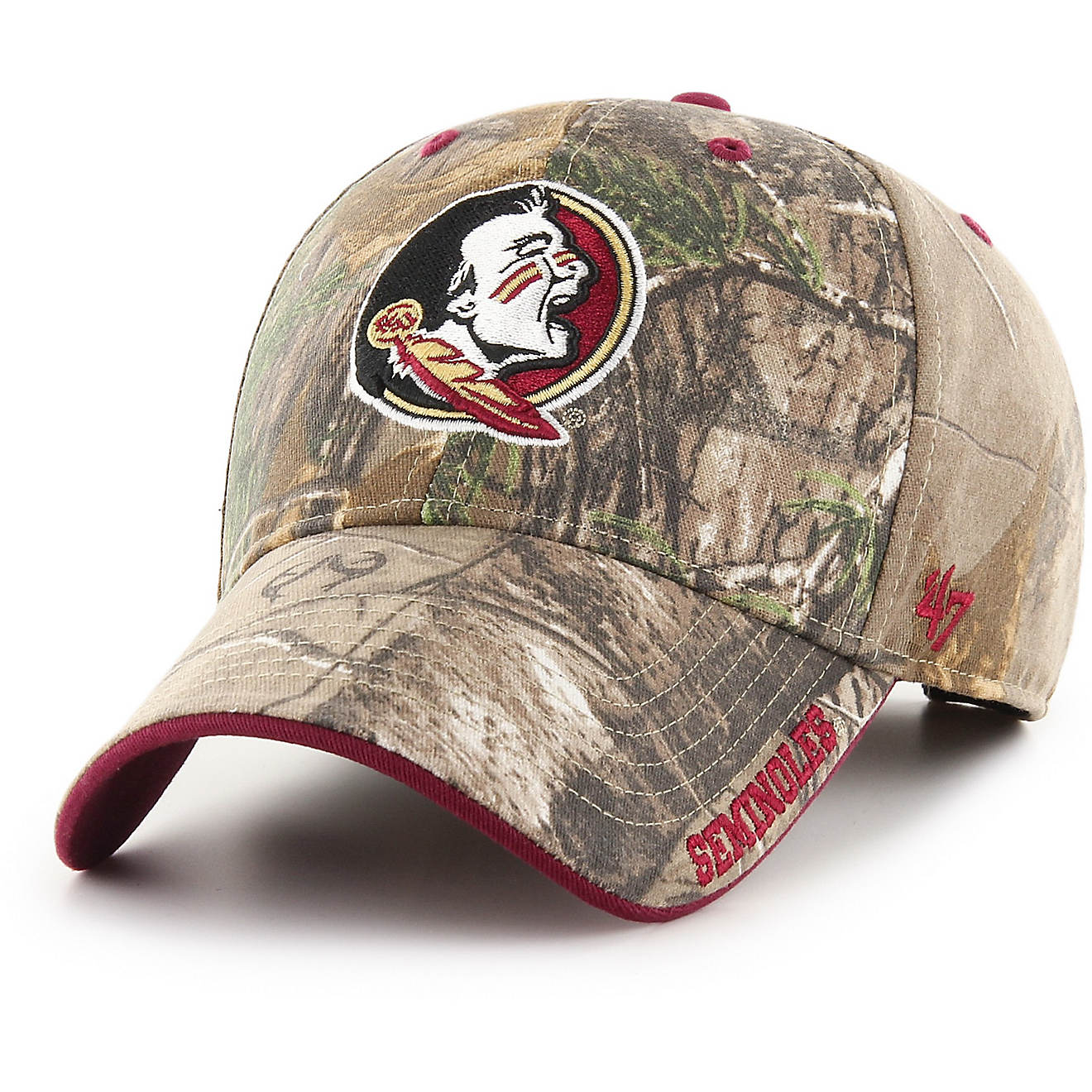 '47 Adults' Florida State University Primary Realtree Frost MVP Cap                                                              - view number 1