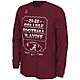 Nike Men's University of Alabama 2021 CFP Bound Team Issue Playoff Ticket Long Sleeve T-shirt                                    - view number 1 image