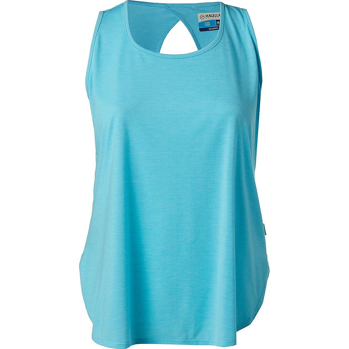 Magellan Outdoors Women's Plus Size Catch & Release Tank Top                                                                     - view number 1