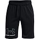 Under Armour Men's Rival Fleece Graphic Shorts                                                                                   - view number 4 image