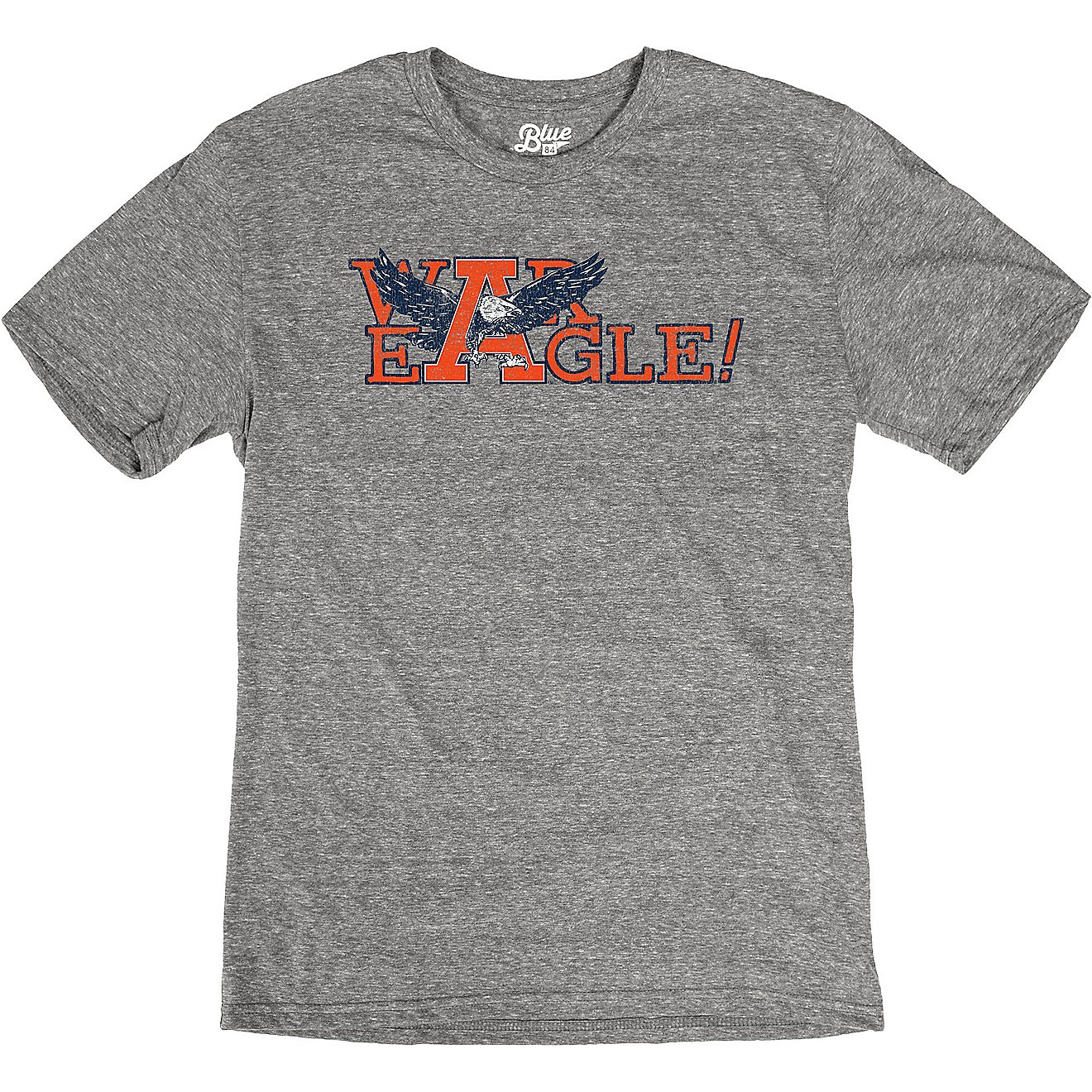Blue 84 Men’s Auburn University Vault War Time Mascot Triblend T-shirt                                                         - view number 1