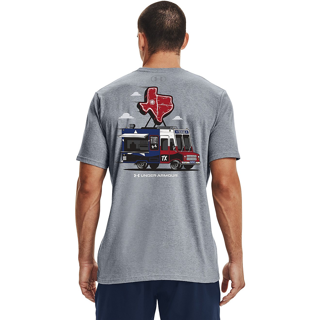 Under Armour Men's Texas Food Truck Graphic T-shirt                                                                              - view number 2
