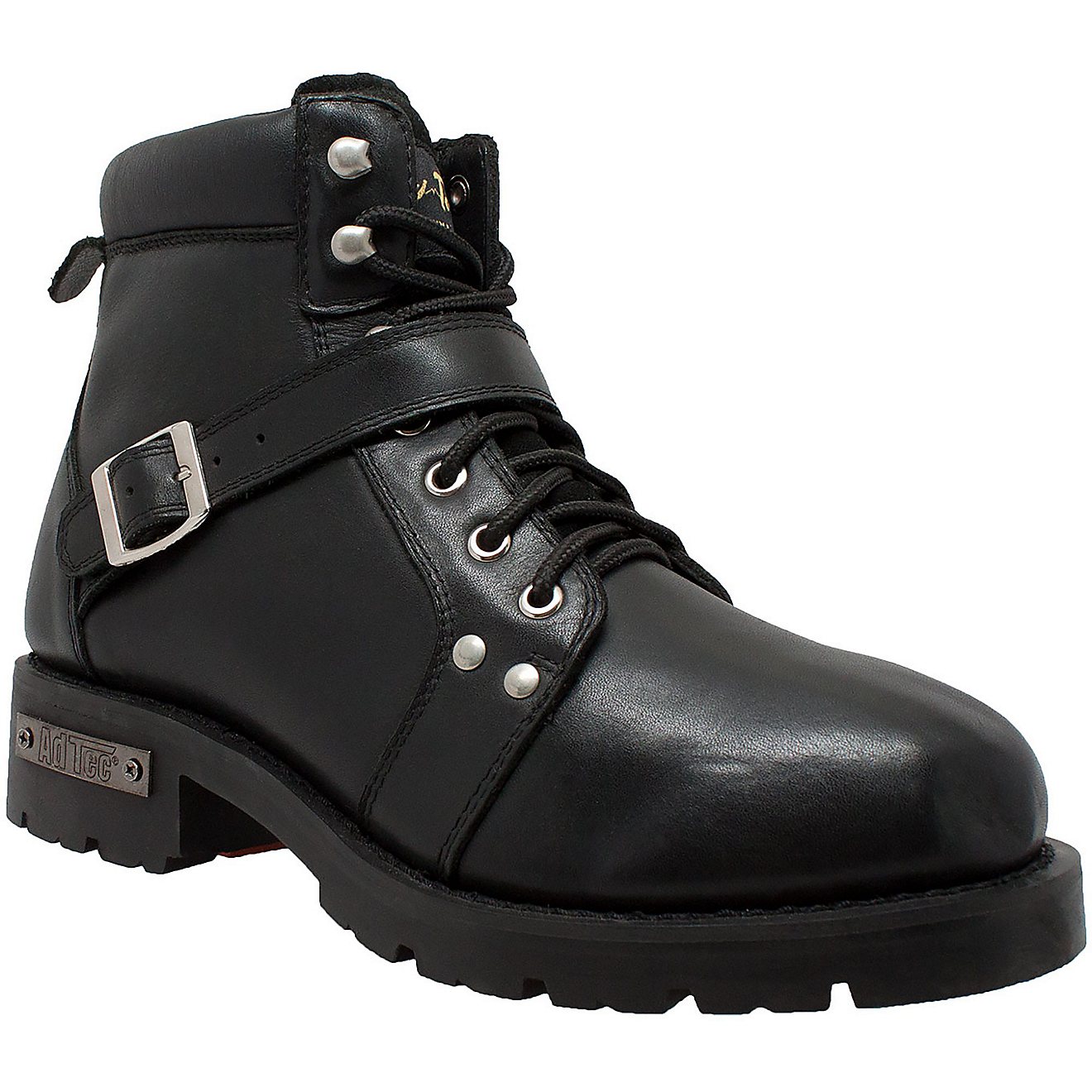 AdTec Men's 6 in Lace Up Zipper Boots                                                                                            - view number 2