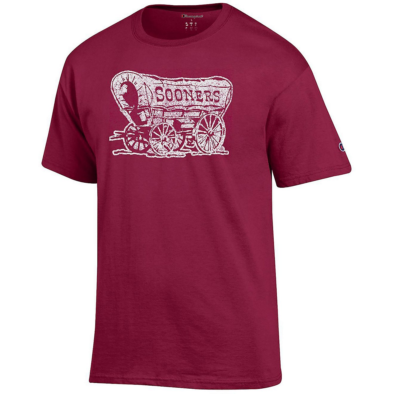 Champion Men's University of Oklahoma Wagon Graphic T-shirt                                                                      - view number 1