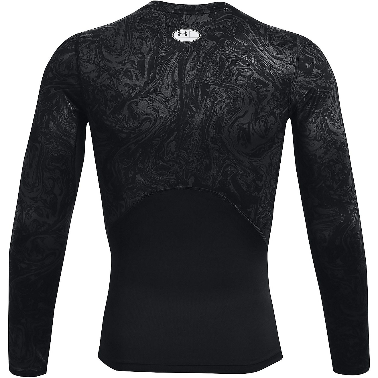 Under Armour Men's HeatGear Armour Compression Print Long Sleeve T-shirt                                                         - view number 5