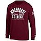 Champion Men's Morehouse College Team Arch with Sleeve Hit Long Sleeve T-shirt                                                   - view number 1 image