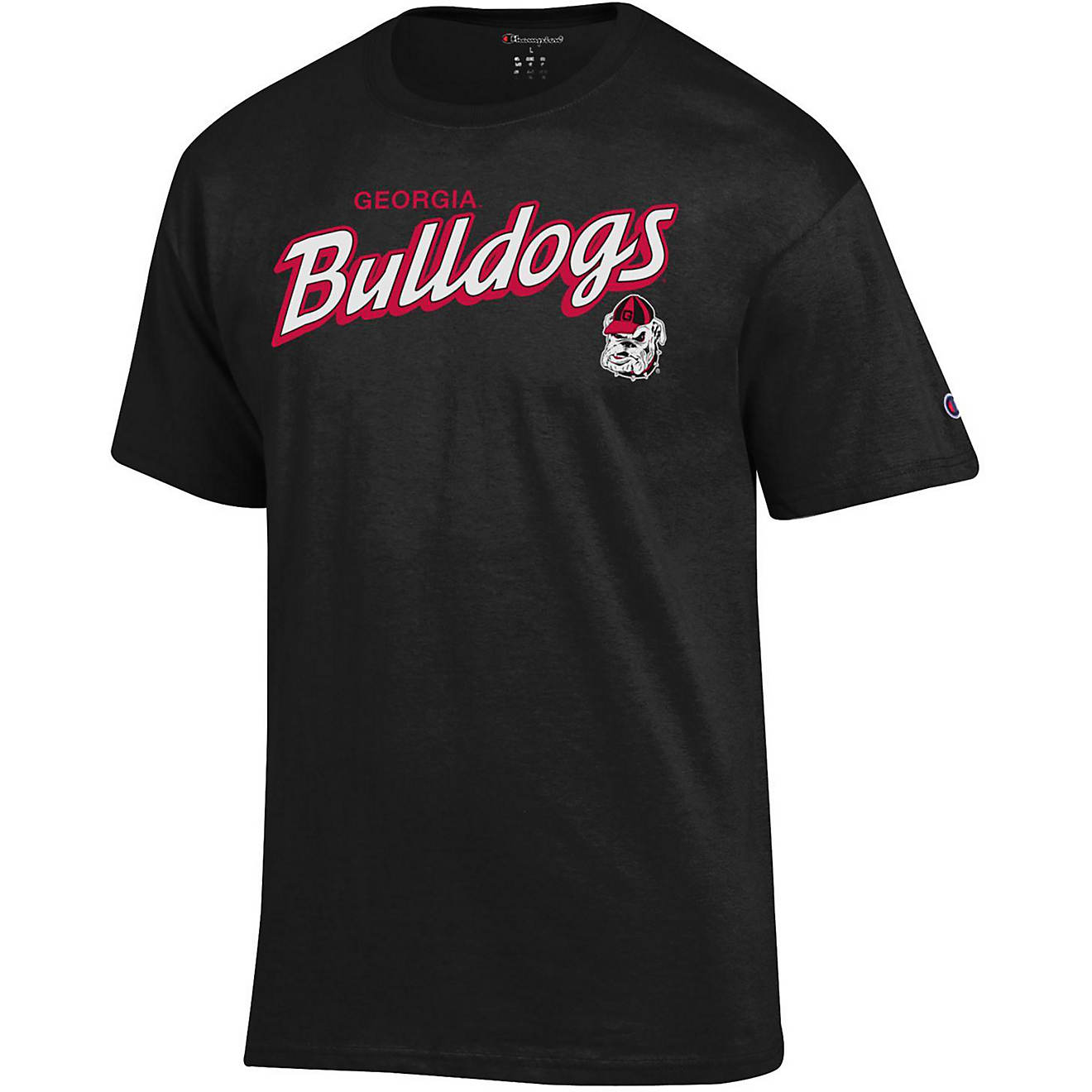 Champion Men's University of Georgia Mascot Short Sleeve T-shirt                                                                 - view number 1