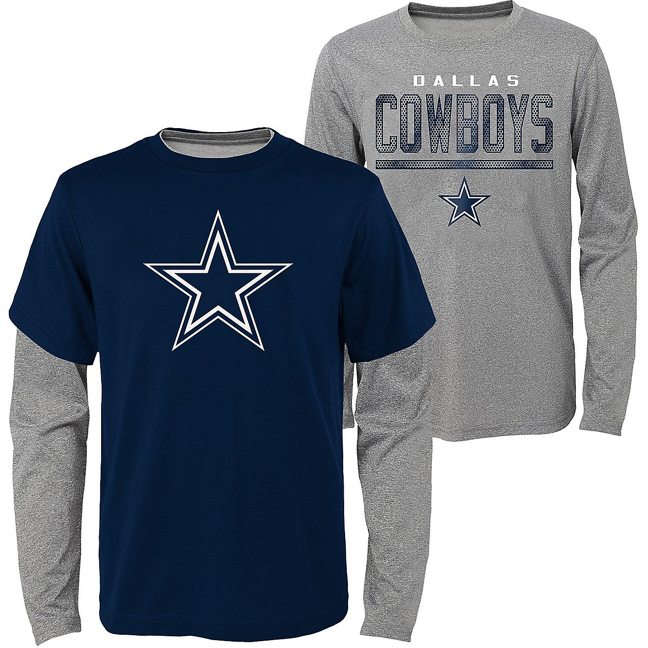 Outerstuff Boys' Dallas Cowboys 3-in-1 Combo T-shirt                                                                             - view number 1