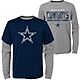 Outerstuff Boys' Dallas Cowboys 3-in-1 Combo T-shirt                                                                             - view number 1 image