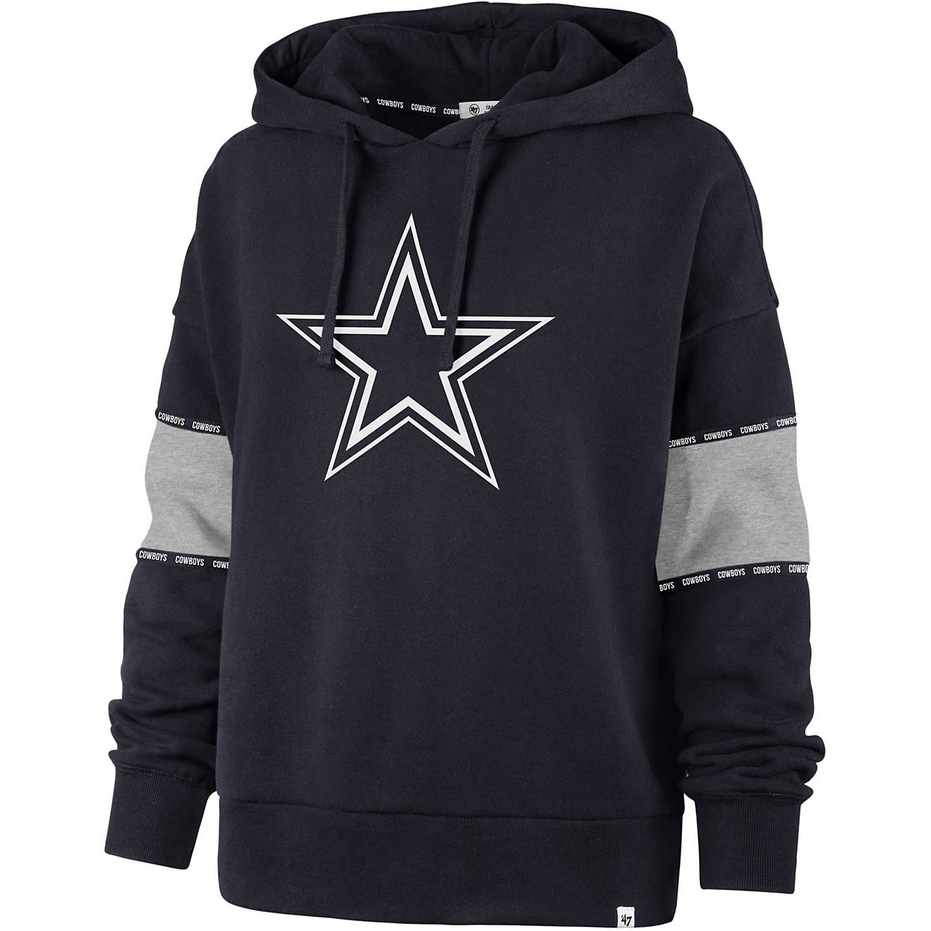 '47 Women's Dallas Cowboys Sporty Charlie Pullover Hoodie                                                                        - view number 1