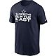 Nike Men's Dallas Cowboys 2021 Division Champs Trophy Collection Short Sleeve T-shirt                                            - view number 1 image