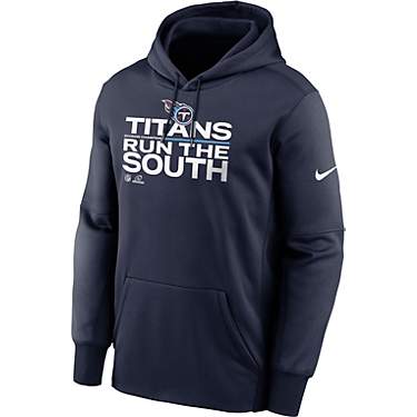 Nike Men's Tennessee Titans 2021 Division Champs Trophy Collection Long Sleeve Hoodie                                           