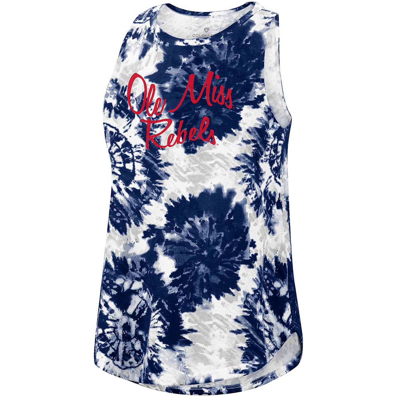 Colosseum Athletics Women's University of Mississippi Lava Swing Tank Top                                                        - view number 1
