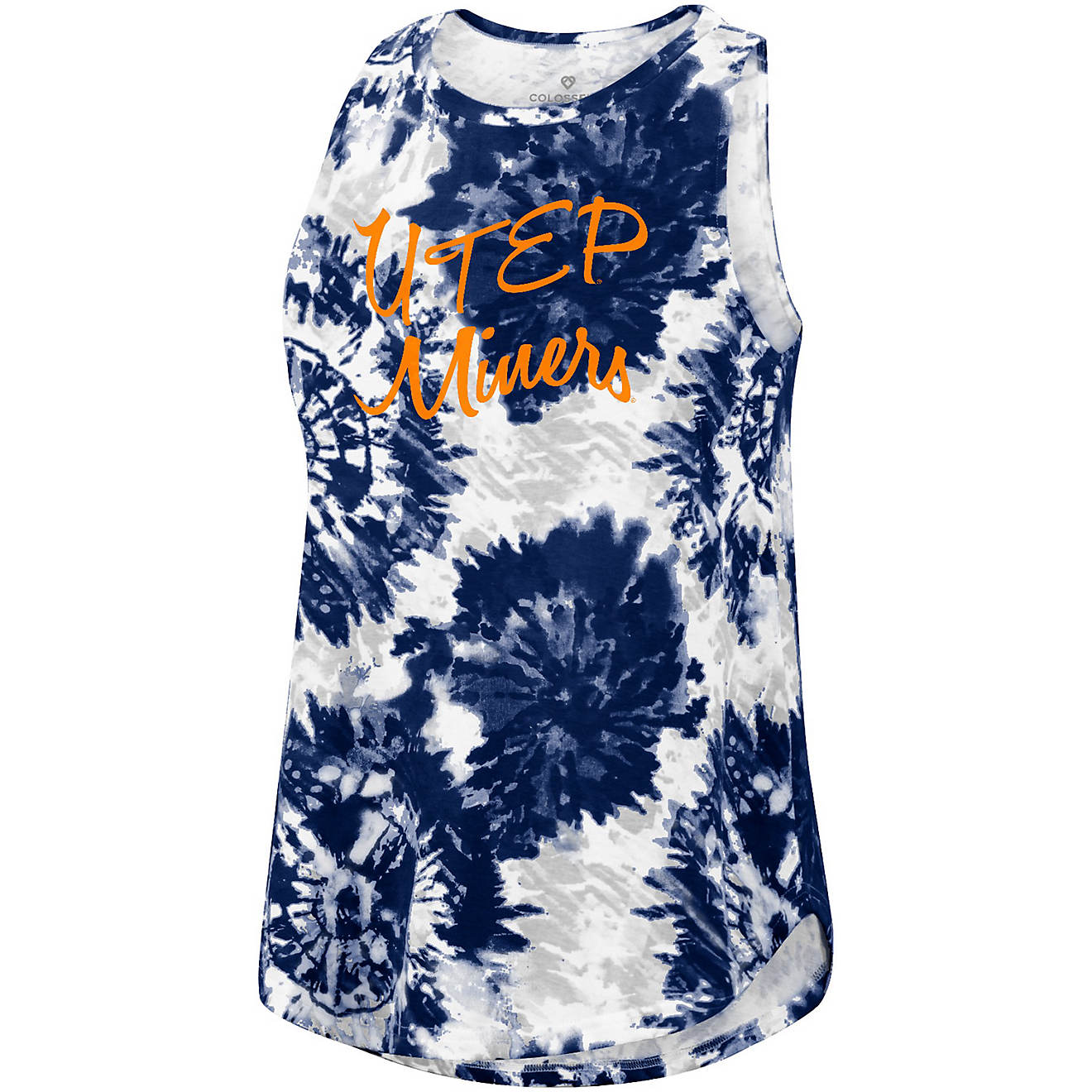 Colosseum Athletics Women's University of Texas at El Paso Lava Swing Tank Top                                                   - view number 1