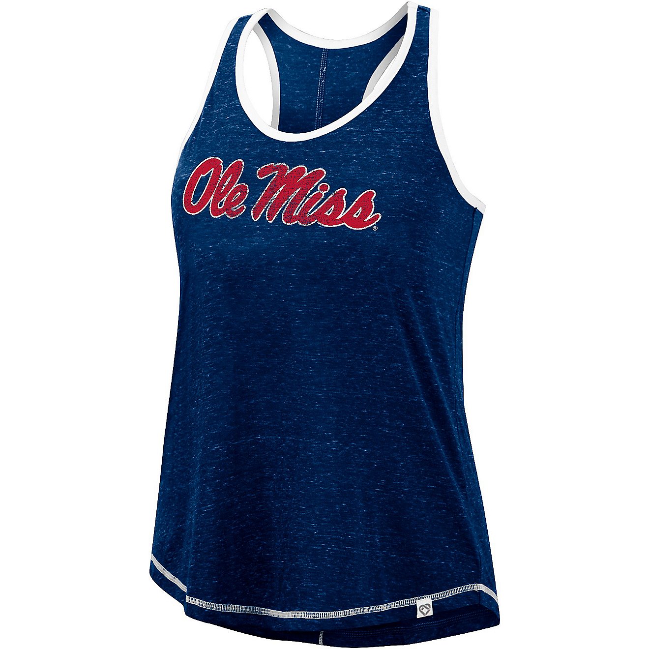 Colosseum Athletics Women's University of Mississippi Wedding Circus Tank Top                                                    - view number 1