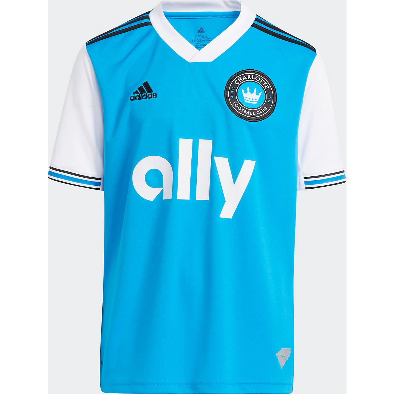 adidas Youth Charlotte Football Club Football Club 22/23 Replica Jersey                                                          - view number 1