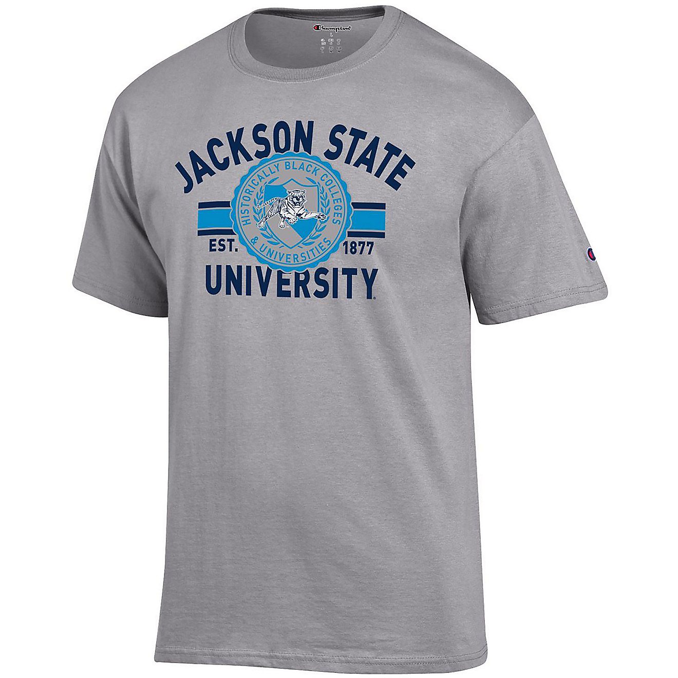 Champion Men's Jackson State University Team Arch T-shirt                                                                        - view number 1