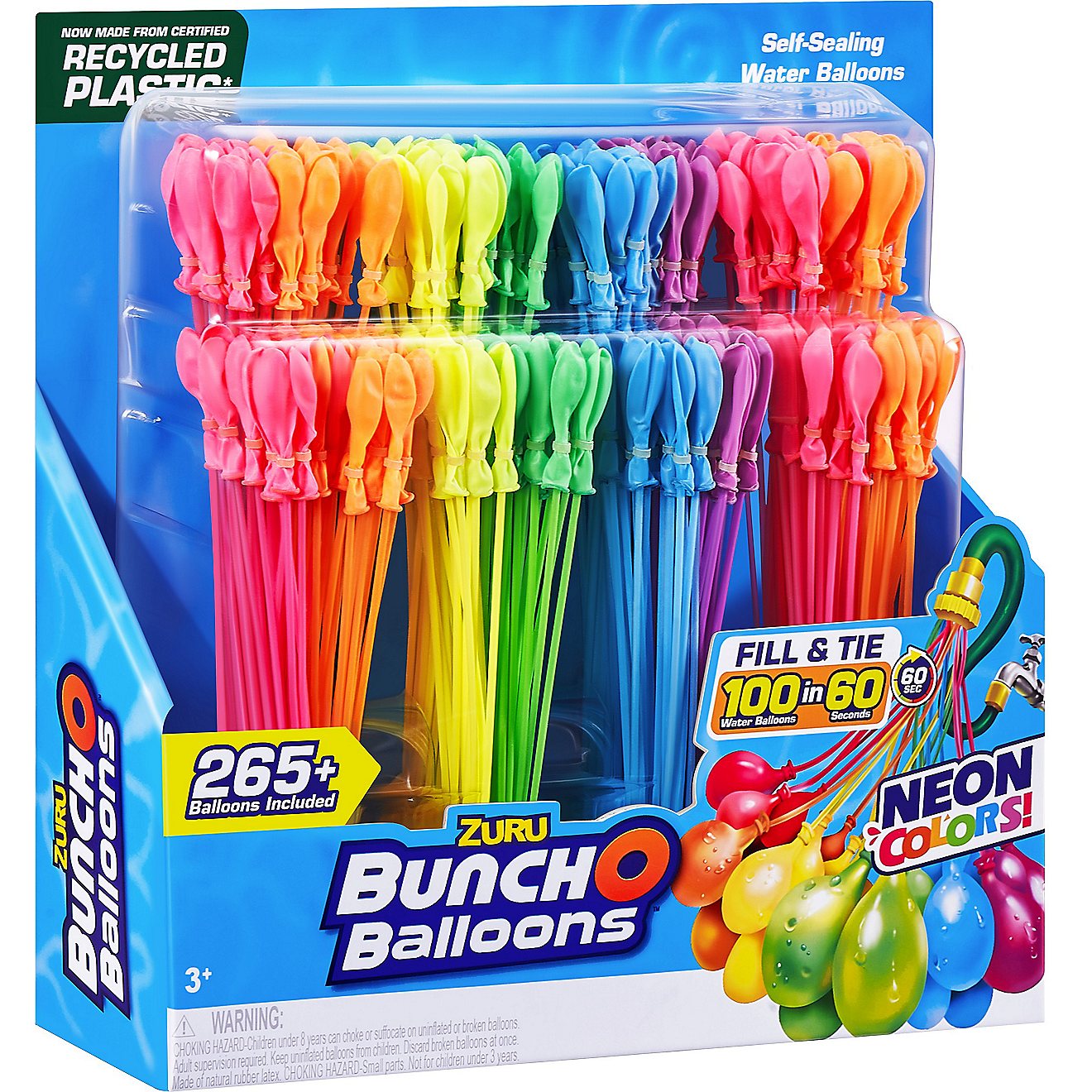 ZURU Neon Splash Bunch O Balloons 8-Pack                                                                                         - view number 2