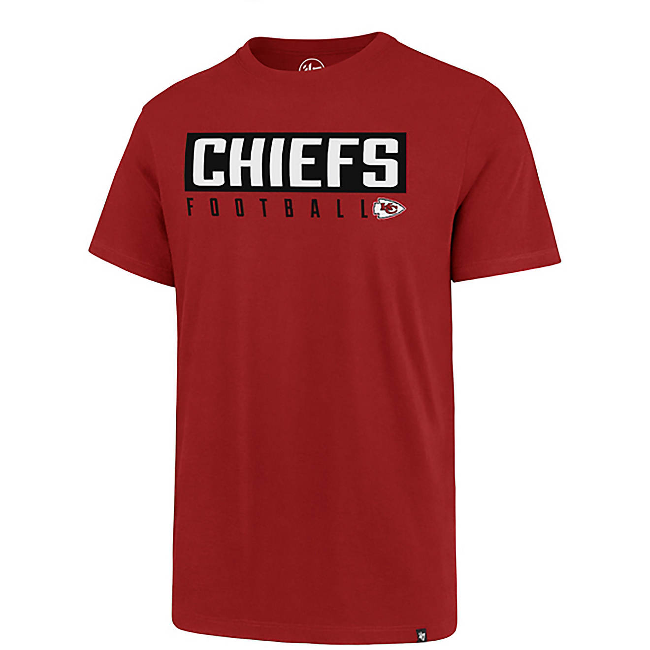 '47 Men's Kansas City Chiefs Dub Major Super Rival Short Sleeve T-shirt                                                          - view number 1