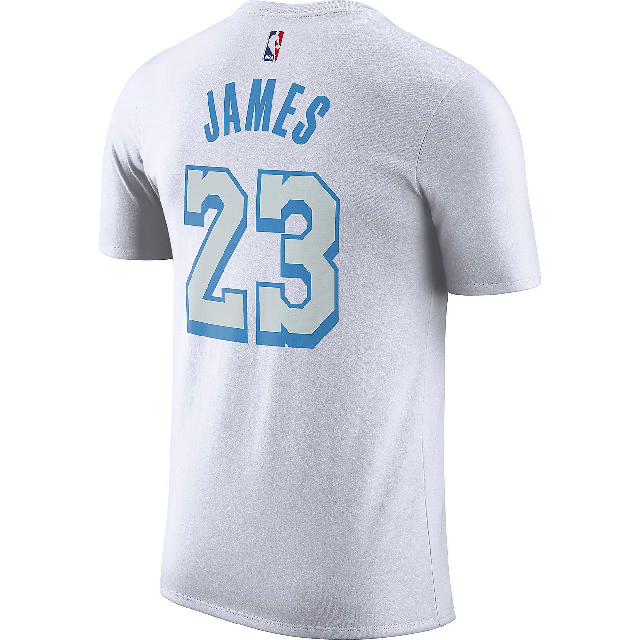 Nike Men's Los Angeles Lakers LeBron James City Edition Jersey T-shirt                                                           - view number 1