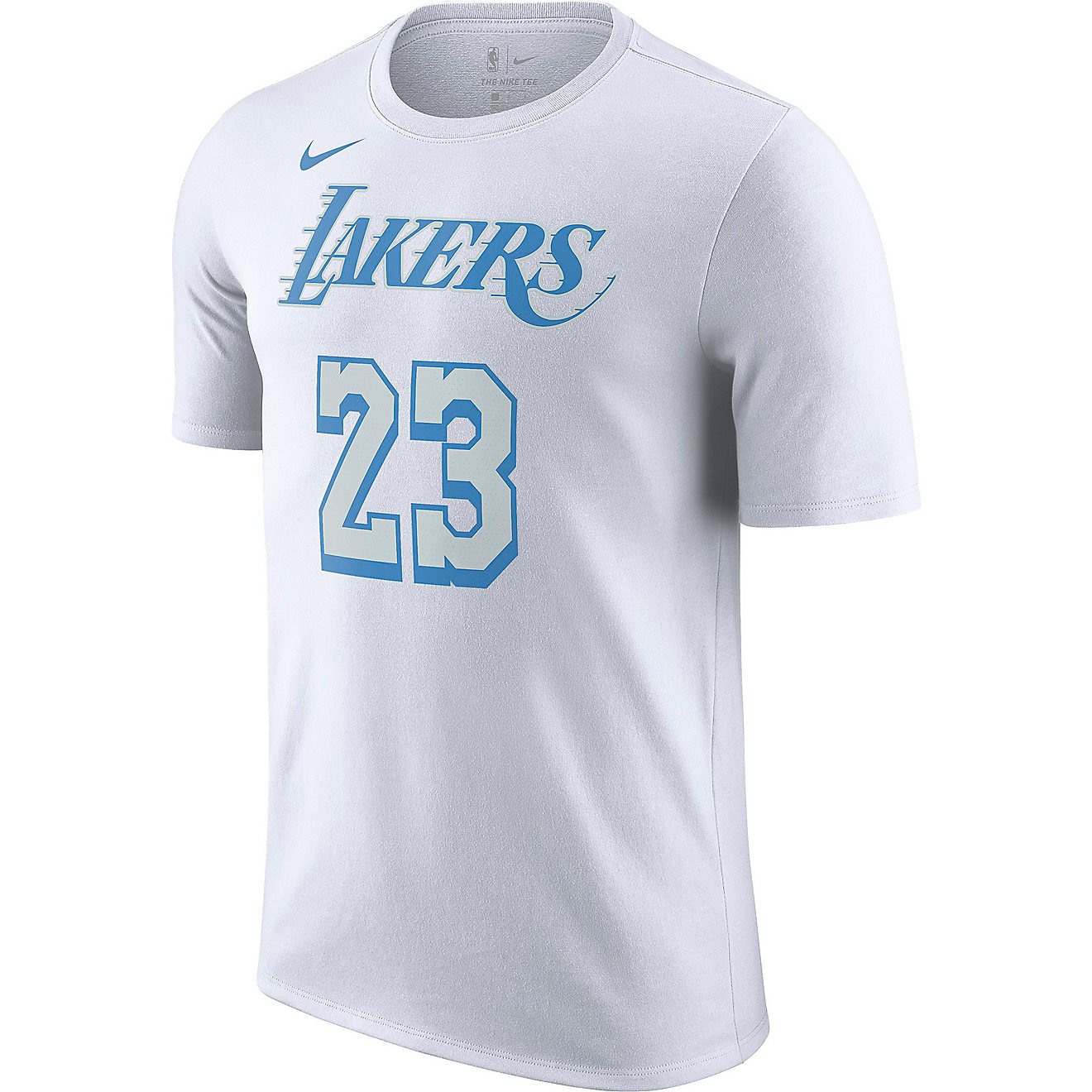 Nike Men's Los Angeles Lakers LeBron James City Edition Jersey T-shirt                                                           - view number 2