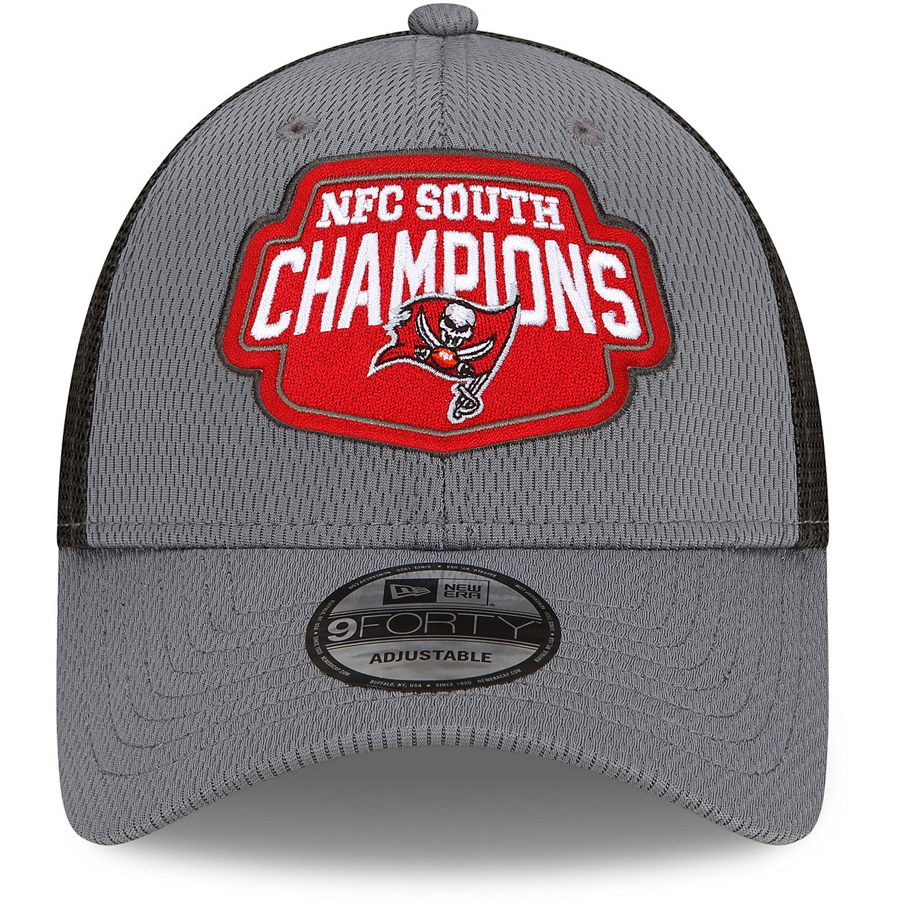 New Era Men's Tampa Bay Buccaneers 2021 NFL Division Champs Locker Room 9FORTY Cap                                               - view number 9