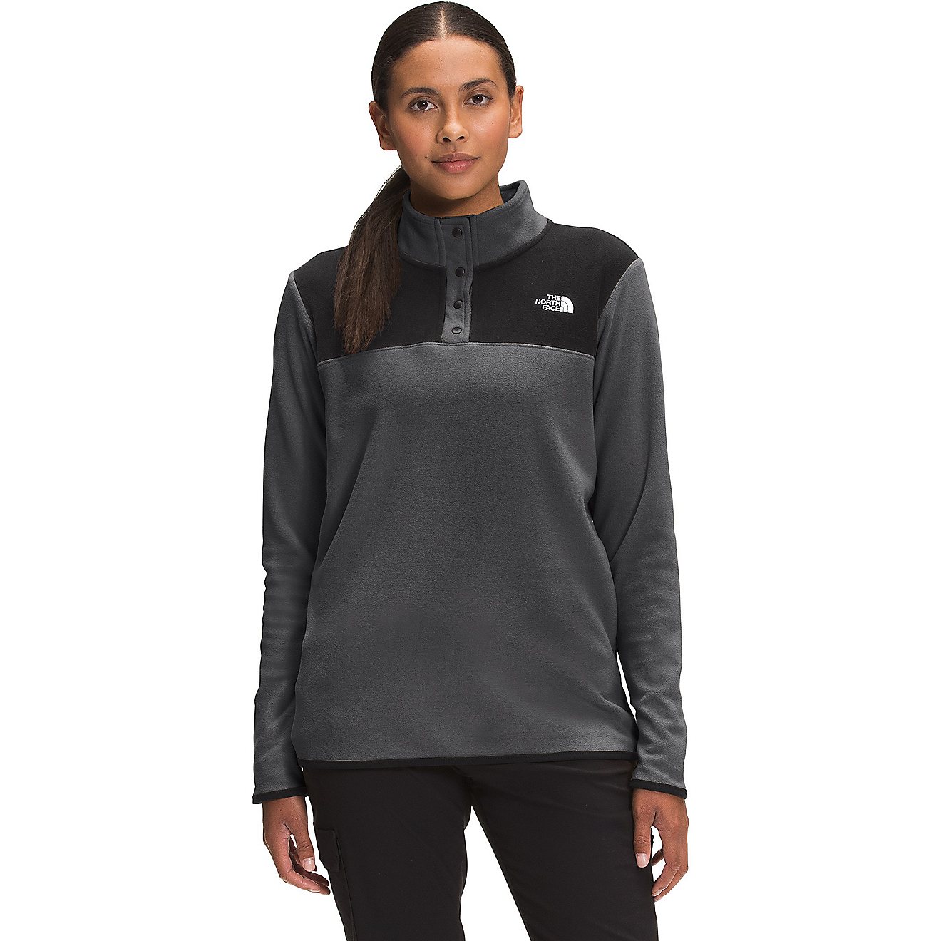 The North Face Women's TKA Glacier Snap Neck Pullover                                                                            - view number 1