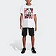 adidas Boys’ Brushed Badge of Sport T-shirt                                                                                    - view number 1 image