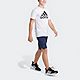 adidas Boys’ AEROREADY Elastic Waistband Big Logo Shorts                                                                       - view number 4 image