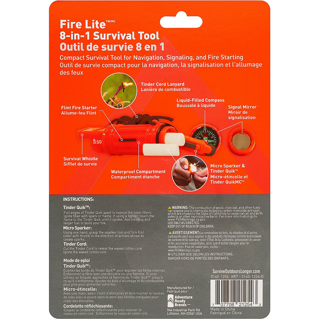 SOL Fire Lite 8-in-1 Survival Tool                                                                                               - view number 1