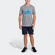 adidas Boys' Boost2 Graphic Short Sleeve T-shirt                                                                                 - view number 1 image