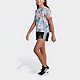 adidas Girls’ Oversize Allover Print T-shirt                                                                                   - view number 4 image