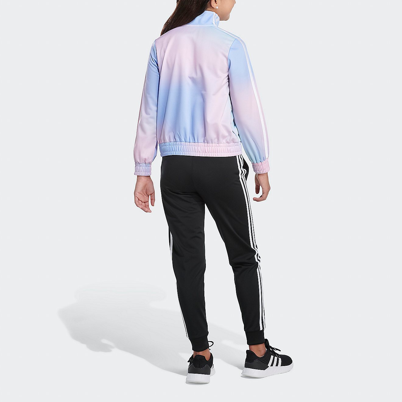 adidas Girls' Glow Tricot AOP Jacket                                                                                             - view number 2