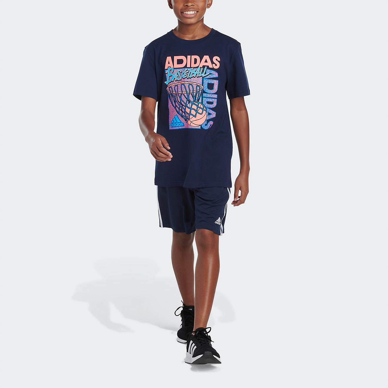 adidas Boys’ B-Ball 22 T-shirt                                                                                                 - view number 1